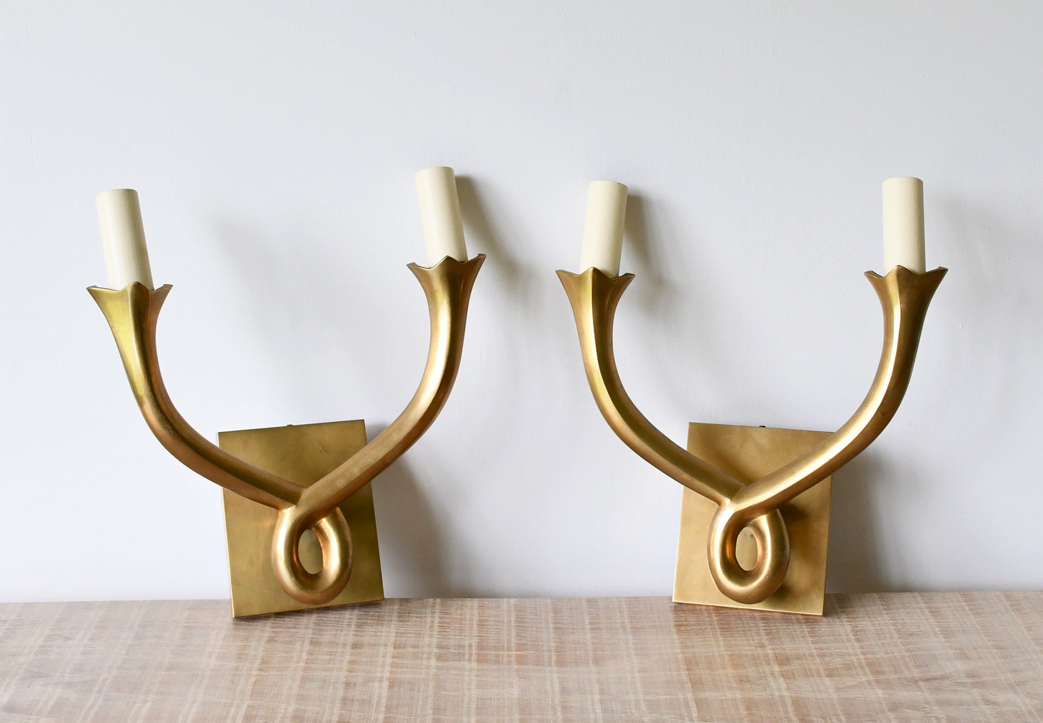 A Pair of Vaughan Designs - Holt Knot - Wall Lights