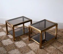 A Pair of Belgo Chrom - 1970's Side Tables