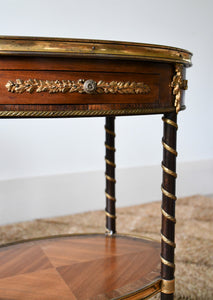 A Pair of Louis XVI Style - Occasional Tables