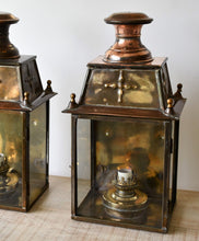 A Pair of Vintage - Wall Lanterns