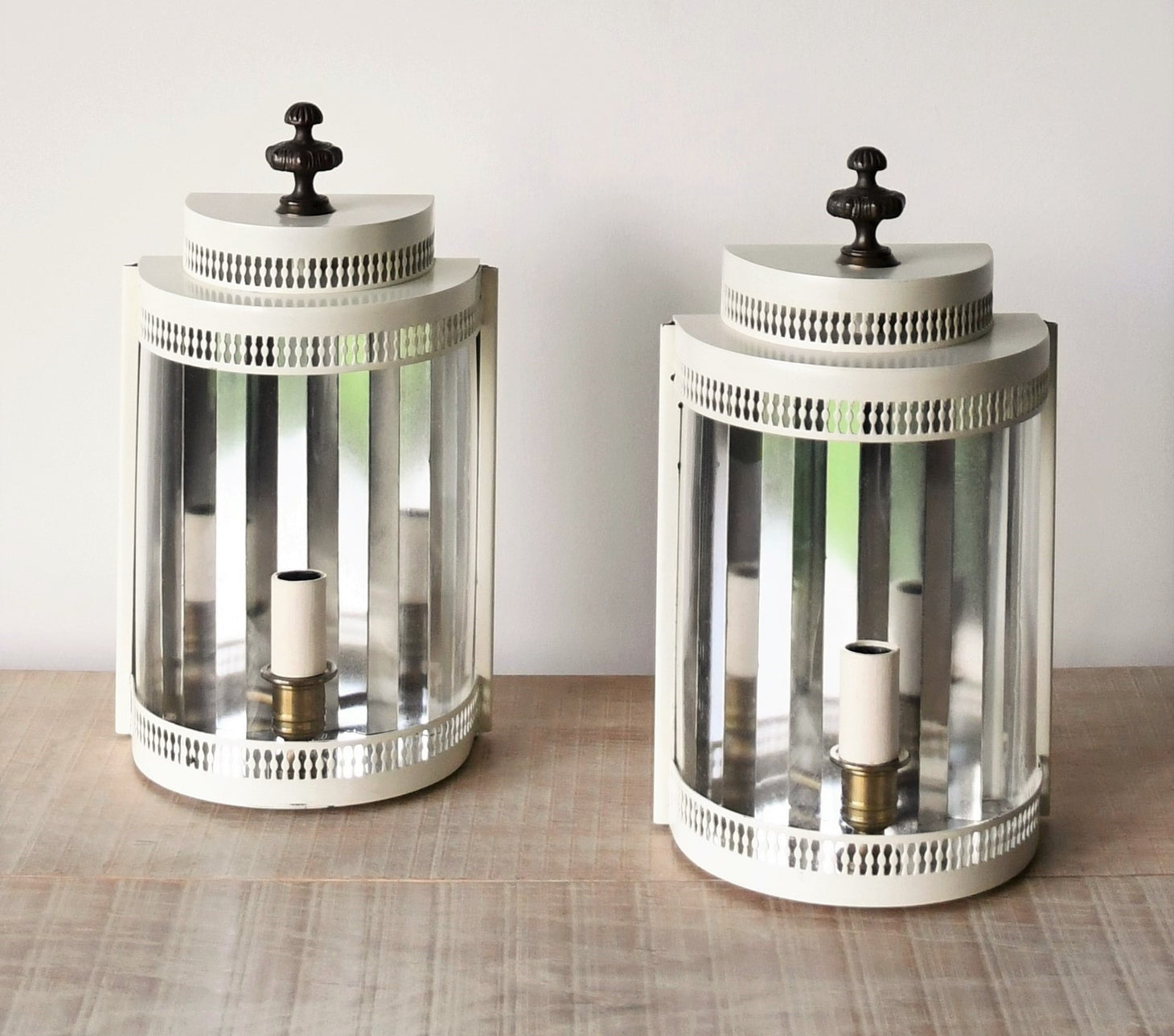 A Pair of Vaughan Designs - Wall Lanterns