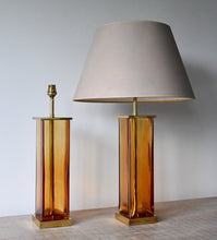 A Pair of Best and Lloyd - Vetro Large Table Lamps