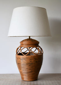Stylish Vintage Rattan - Table Lamp