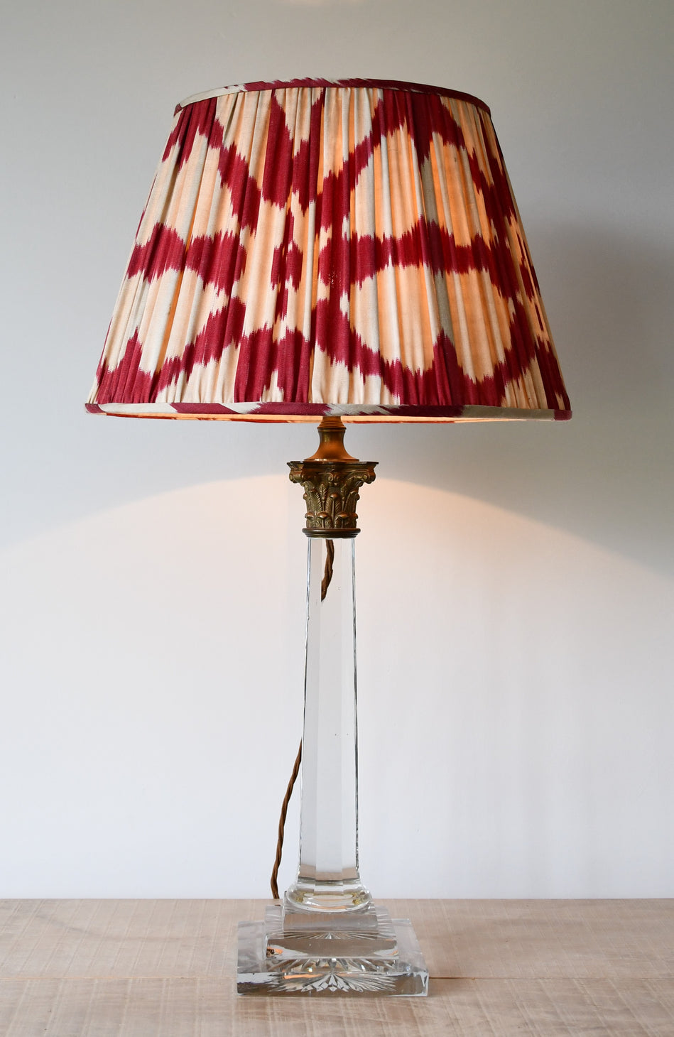 Vaughan Designs - Holland Crystal Column - Table Lamp