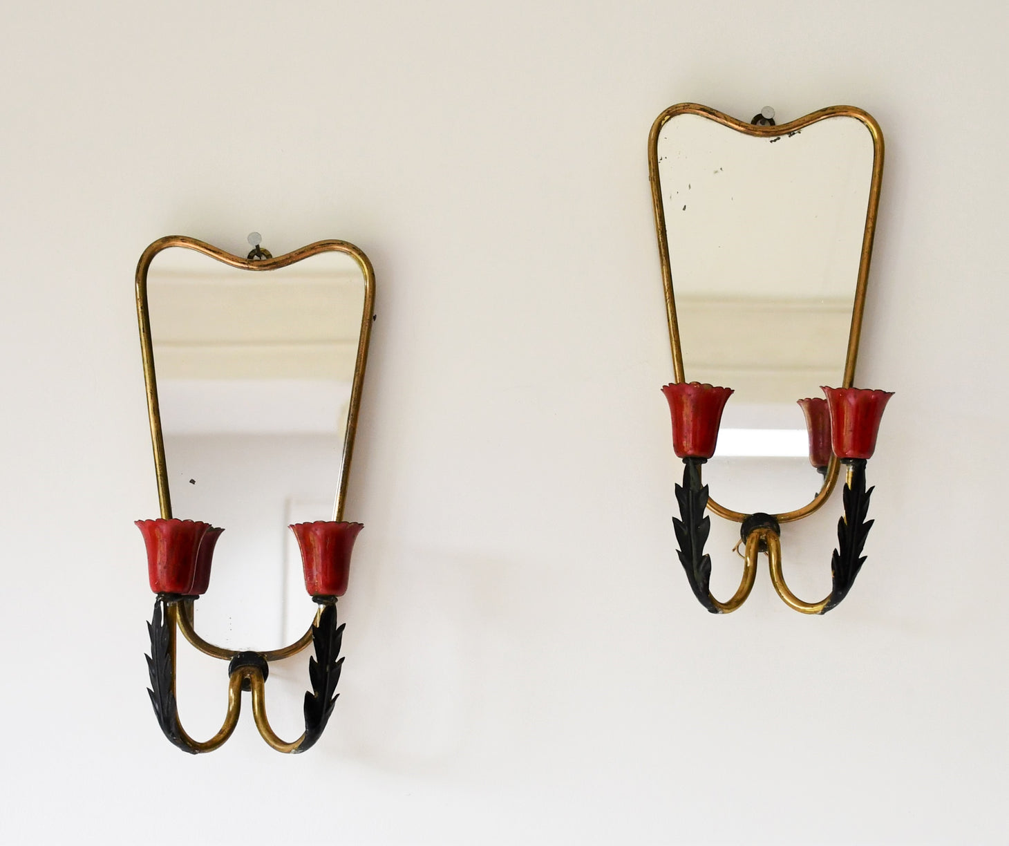 A Pair of Mid 20th Century - Italian Wall Lights