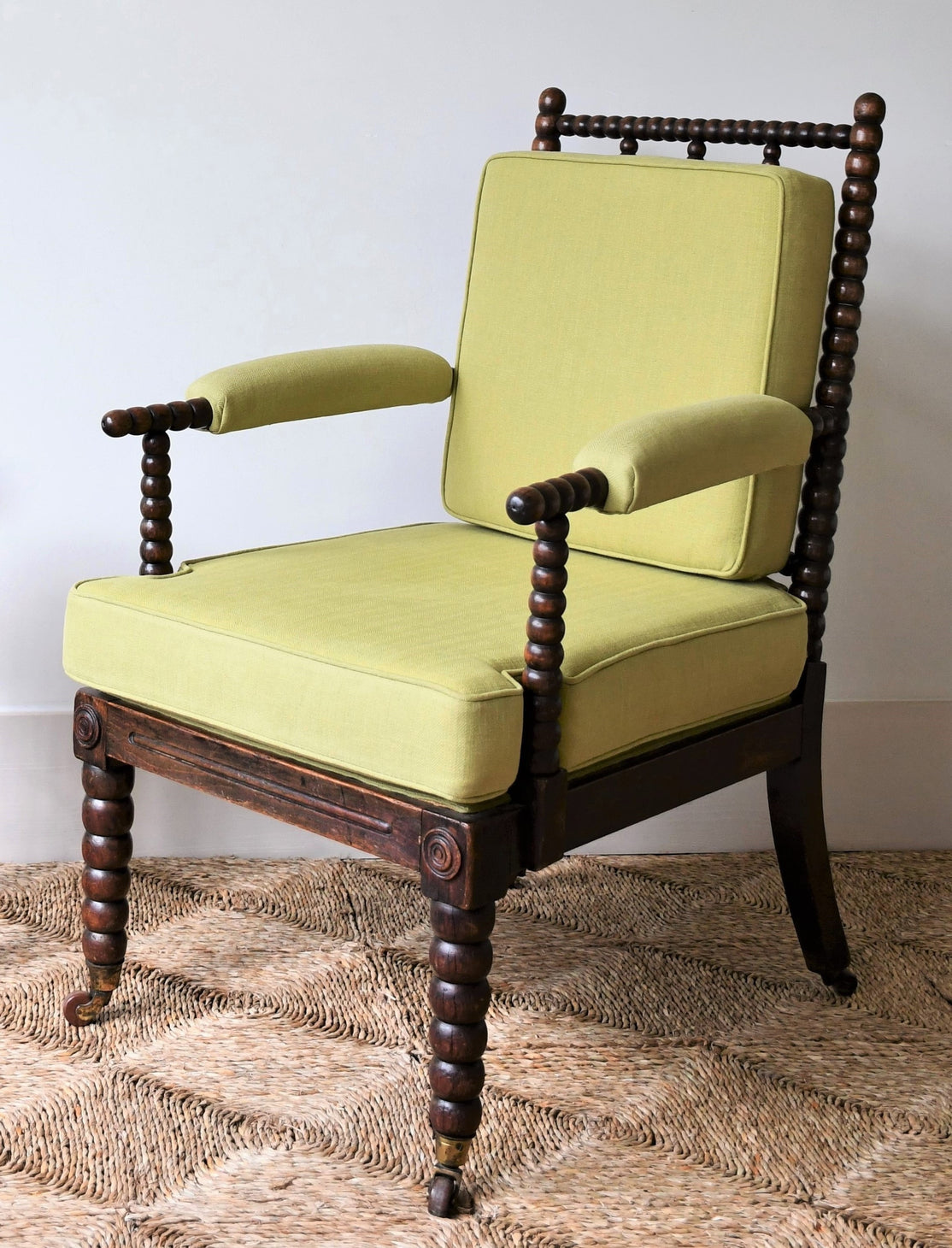 Attractive 19th Century - Bobbin Armchair