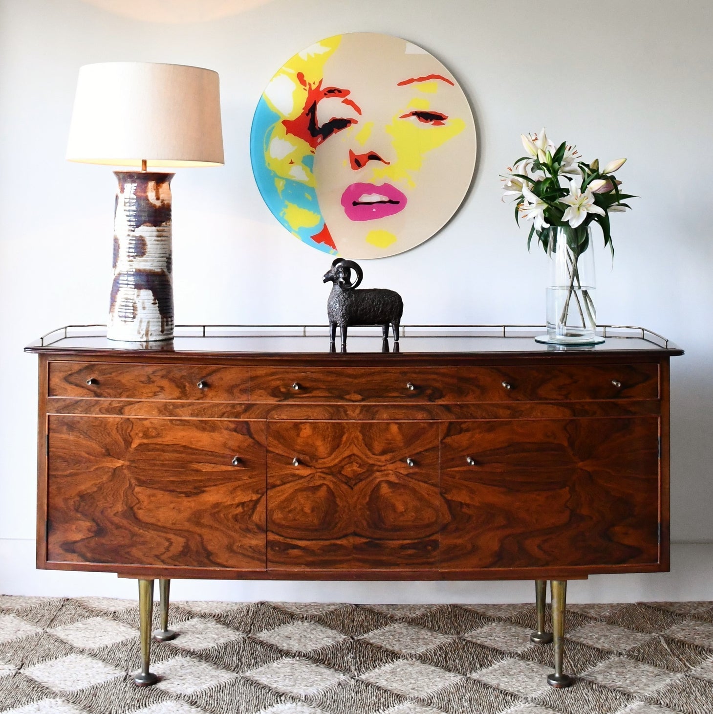 Andrew J Milne - Rosewood Sideboard