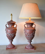 *RESERVED* A Pair of Swedish Urn Shape - Table Lamps
