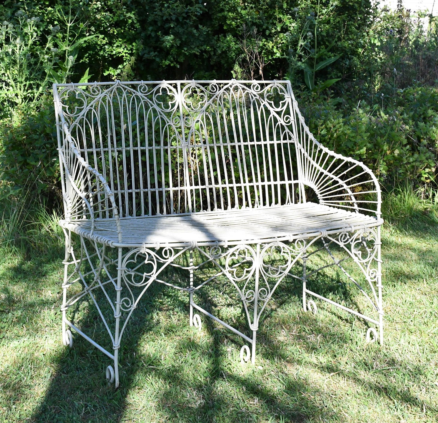 Vintage Wirework - Garden Bench (2/2)