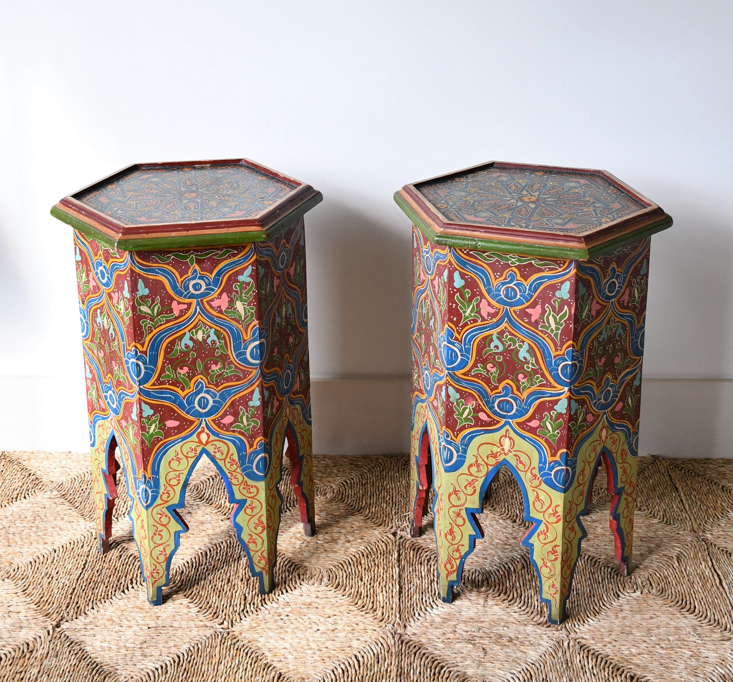 A Pair of Mid 20th Century - Moroccan Side Tables