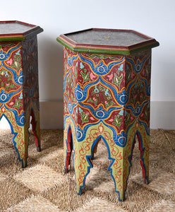 A Pair of Mid 20th Century - Moroccan Side Tables