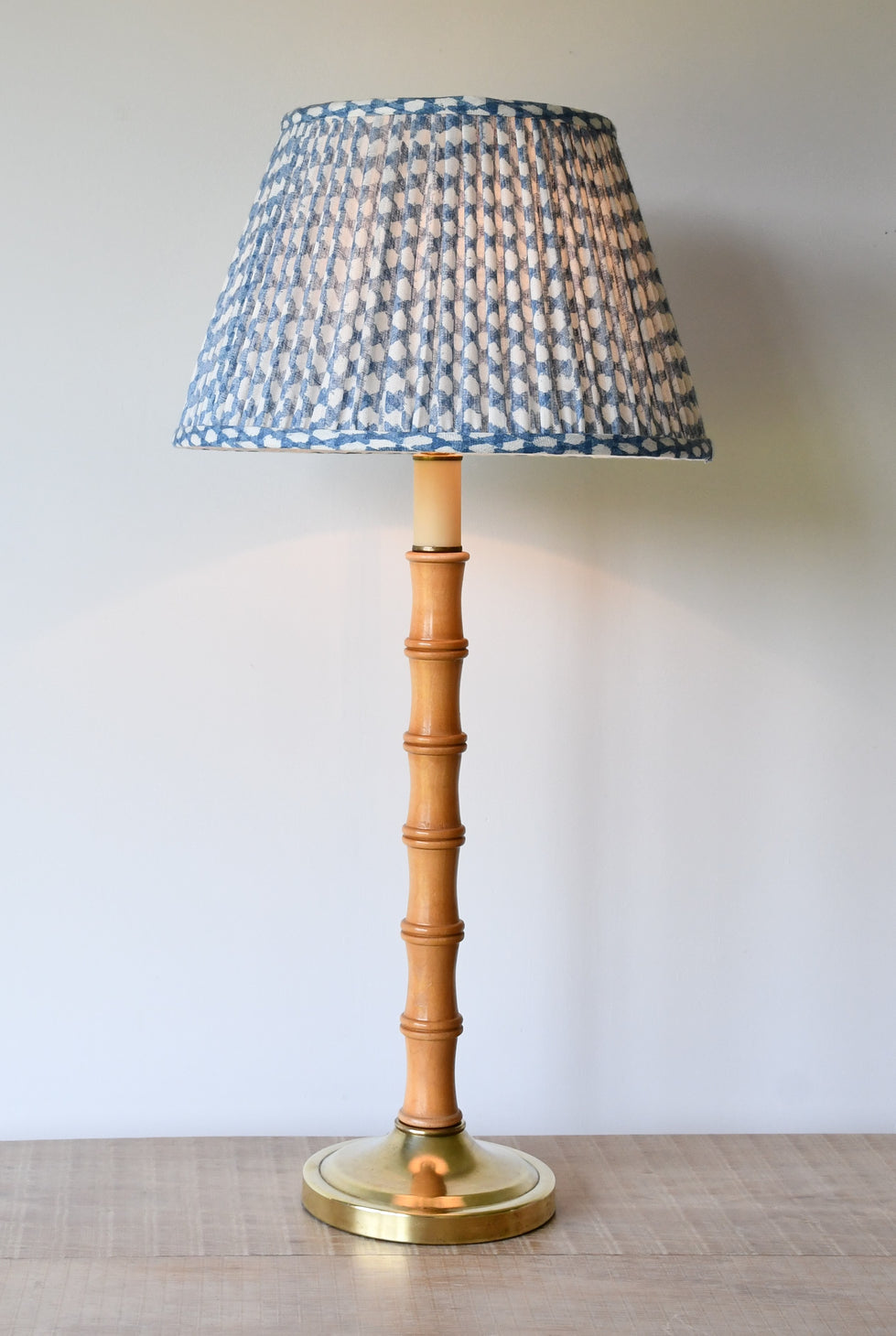 Large Vintage - Candlestick Table Lamp