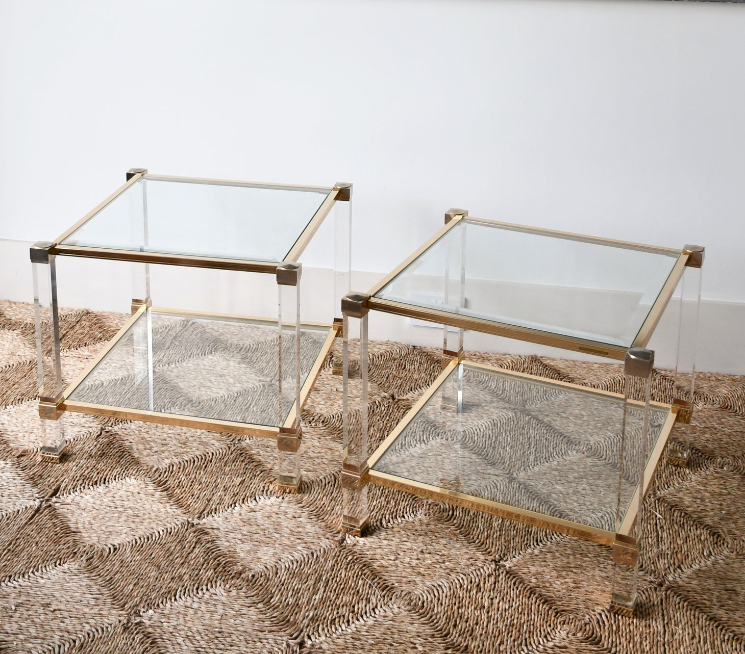 A Pair of French - Pierre Vandel - Side Tables
