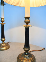A Pair of Vintage French - Candlestick Table Lamps