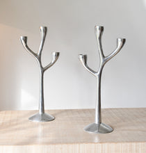 A Pair of Vintage - Naturalistic Candelabras