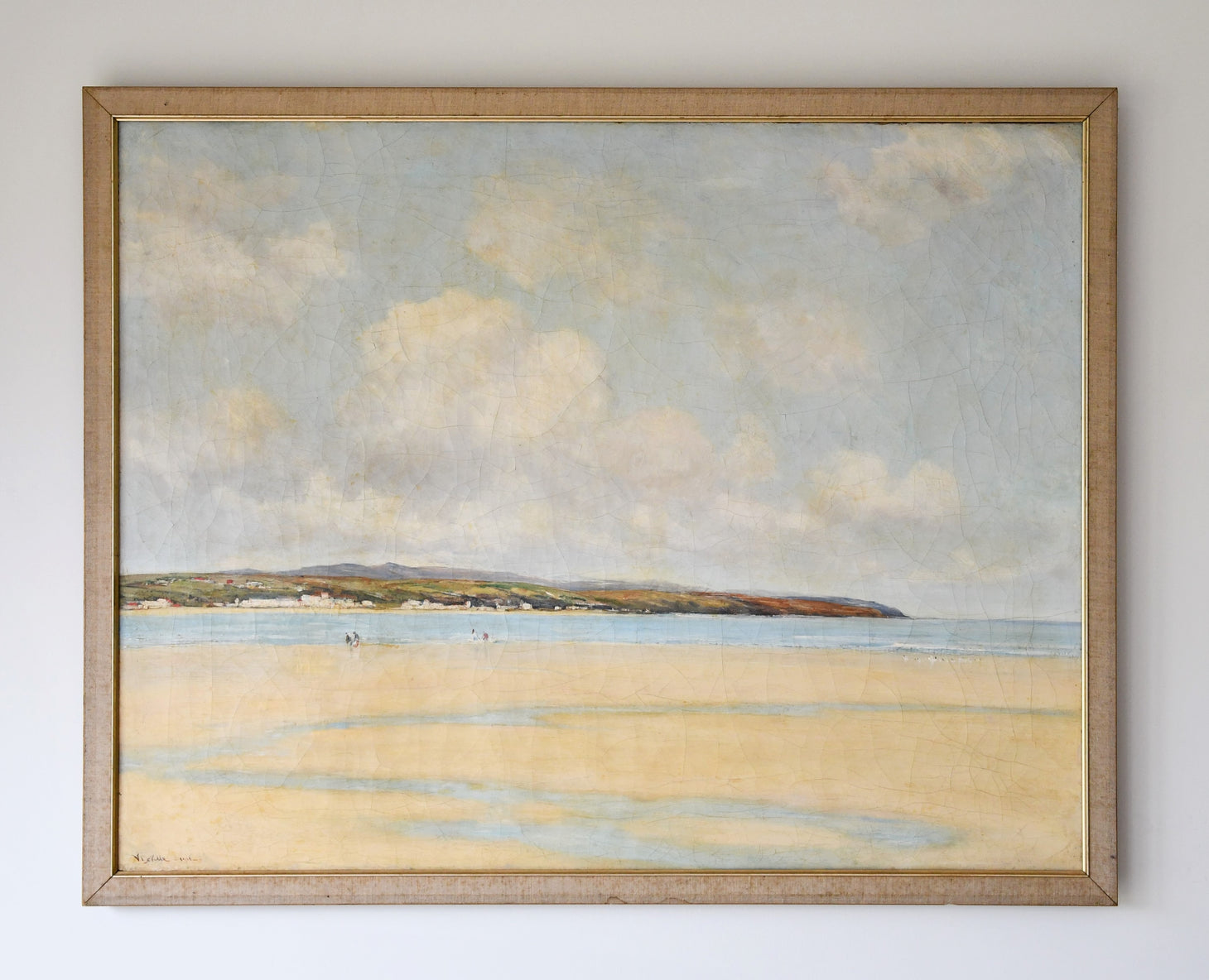 British Landscape Painting - Signed Joseph Vickers de Ville, 1911