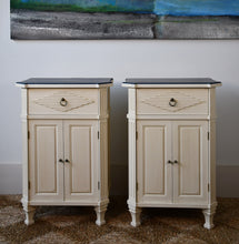 A Pair of Gustavian Style - Bedside Cabinets