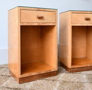 A Pair of Early 20th Century - Bedside Cabinets